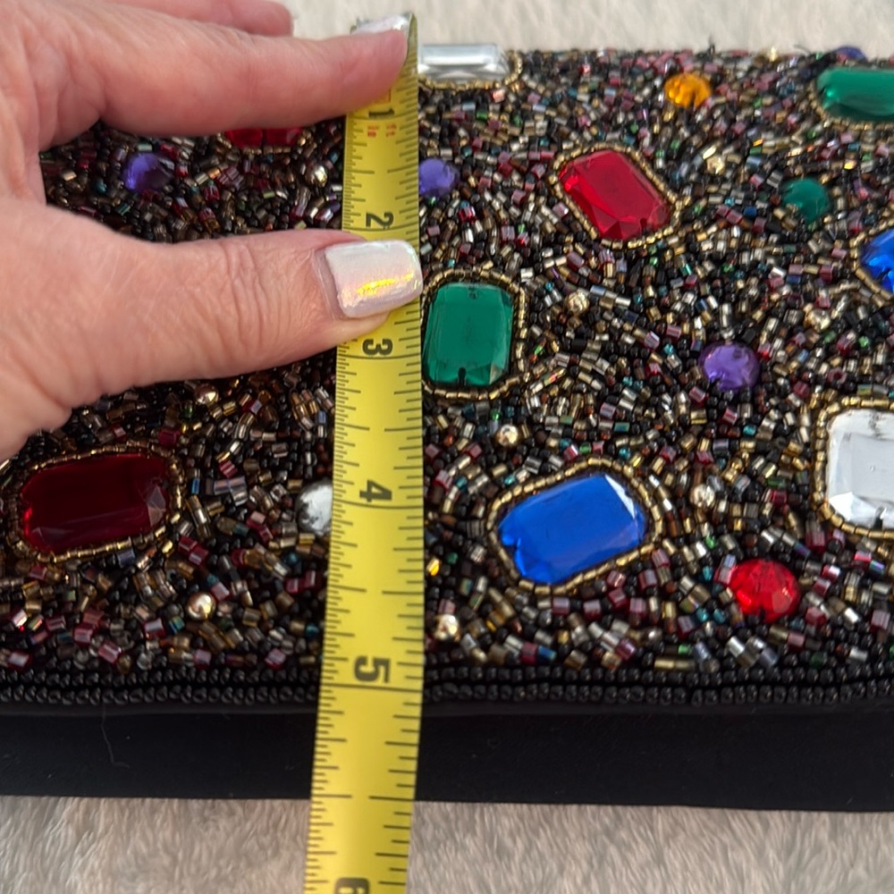 Vintage Gemstone Evening Bag. - Picture 10 of 10